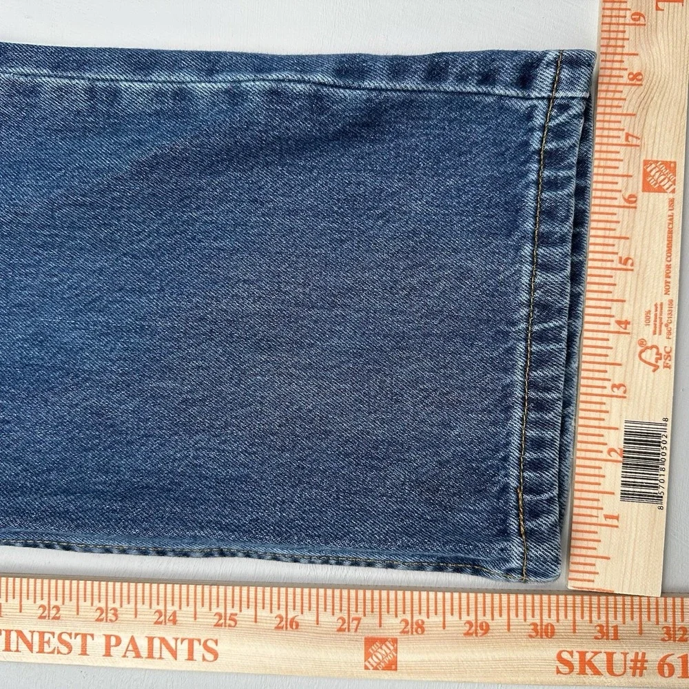 VTG Levi's 505 Jeans Men 38 Fit 37x30 Blue Straight Classic StoneWash Denim